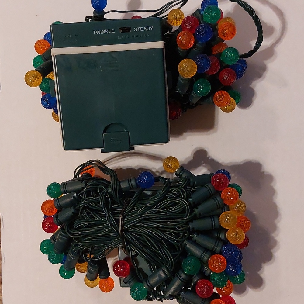 Multicolor Holiday String Lights